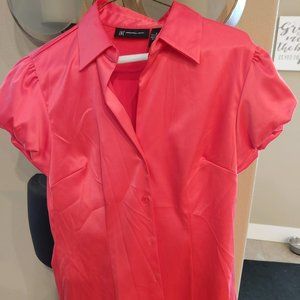 Size 6 - Coral Button Down Shirt